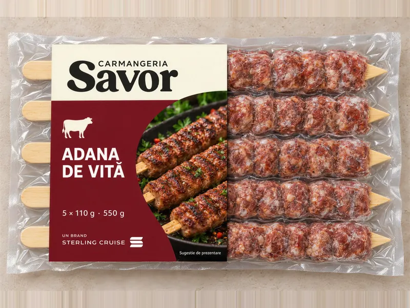 Adana de vită în ambalaj Savor